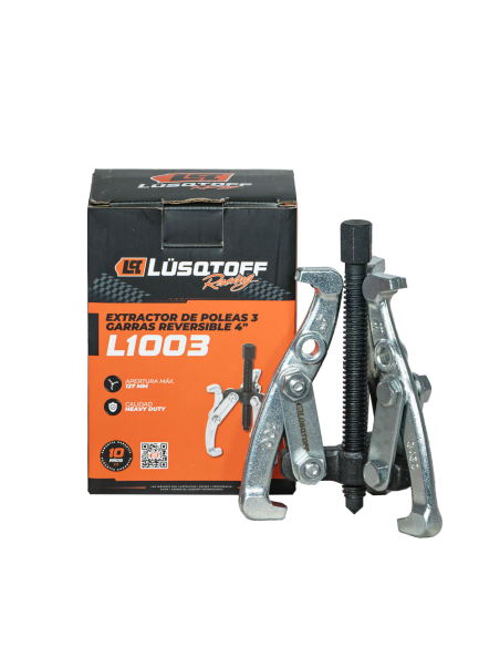 Extractor De Poleas 3 Garras 4" L1003 Lusqtoff