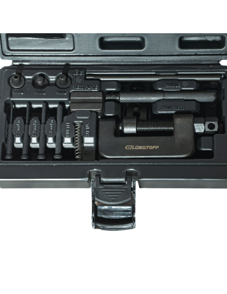 Set 13 Pzs Cortadora Remachadora De Cadena L1014 Lusqtoff