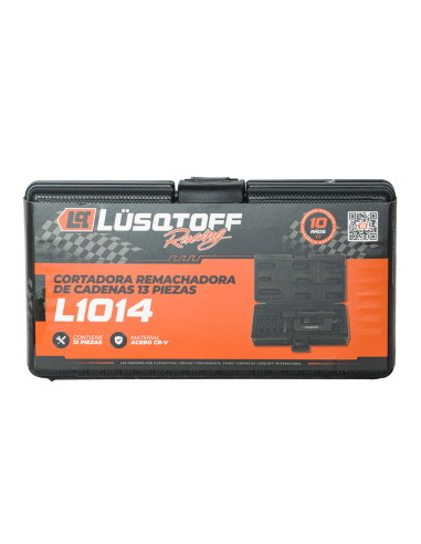 Set 13 Pzs Cortadora Remachadora De Cadena L1014 Lusqtoff