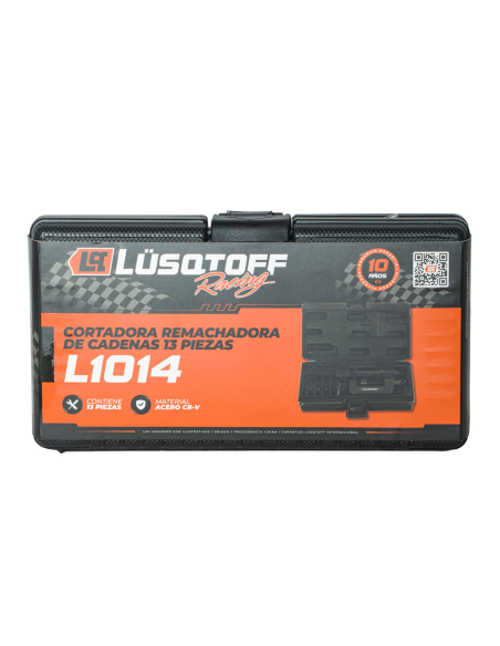 Set 13 Pzs Cortadora Remachadora De Cadena L1014 Lusqtoff