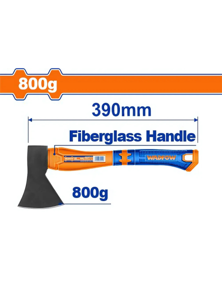 Hacha De Mano 800gr 390mm Whm6308 Wadfow Hacha De Mano 800gr 390mm Whm6308 Wadfow