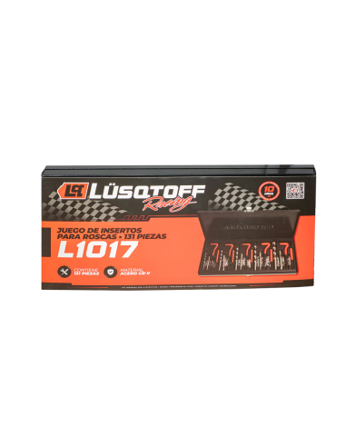 Juego Insertos P/roscas 131pzas L1017 Lusqtoff