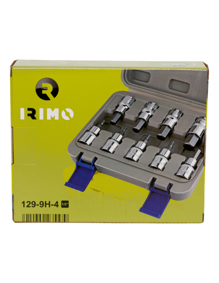 Juego De Puntas 1/2 Hex Drivers 9p 129-9h-4 Irimo Juego De Puntas 1/2 Hex Drivers 9p 129-9h-4 Irimo