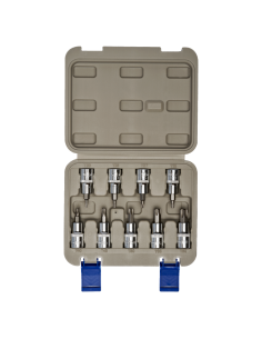 Juego De Puntas 1/2" Torx T20-60 9 Piezas 129-9t-4 Irimo 2