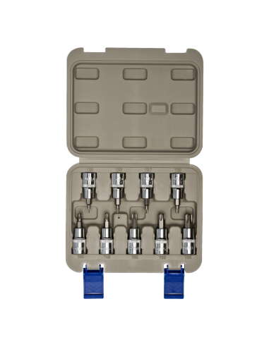 Juego De Puntas 1/2" Torx T20-60 9 Piezas 129-9t-4 Irimo