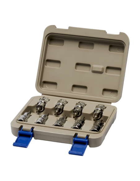Juego De Puntas 1/2" Torx T20-60 9 Piezas 129-9t-4 Irimo Juego De Puntas 1/2" Torx T20-60 9 Piezas 129-9t-4 Irimo