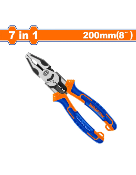 Alicate Combinado Multi 7 En 1 Wpl1778 Wadfow Alicate Combinado Multi 7 En 1 Wpl1778 Wadfow