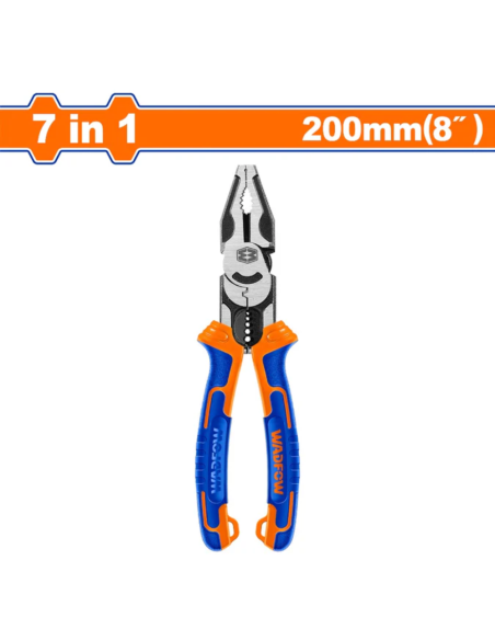 Alicate Combinado Multi 7 En 1 Wpl1778 Wadfow Alicate Combinado Multi 7 En 1 Wpl1778 Wadfow