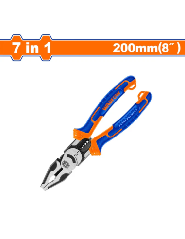 Alicate Combinado Multi 7 En 1 Wpl1778 Wadfow