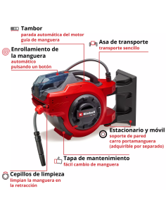 Enrollador Manguera Ge-hr 18/30 Li-solo 4173770  Einhell 2
