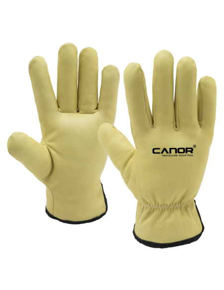 Guante Vaqueta Medio Paseo Talle 10 Ca201 Normas Canor