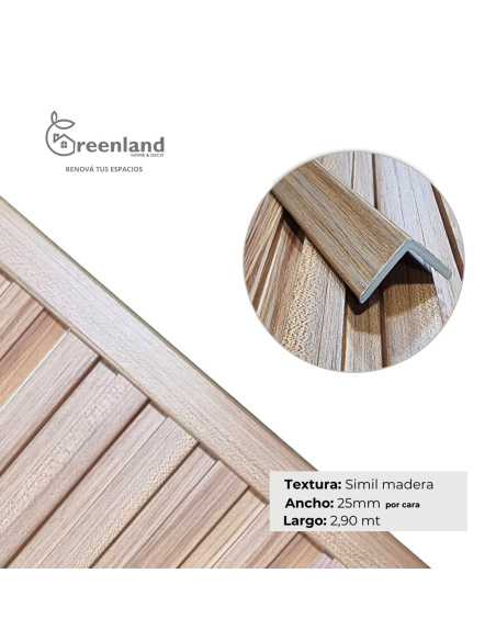 Esquinero Decorativo Para Wpc P054