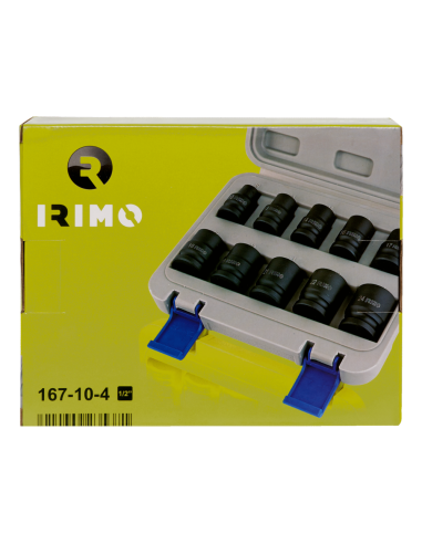 Set De Tubos De Impacto 1/2 10pcs 167-10-4 Irimo