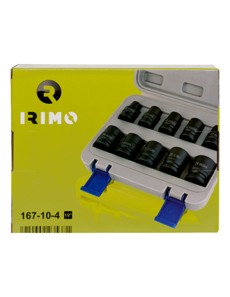 Set De Tubos De Impacto 1/2 10pcs 167-10-4 Irimo Set De Tubos De Impacto 1/2 10pcs 167-10-4 Irimo