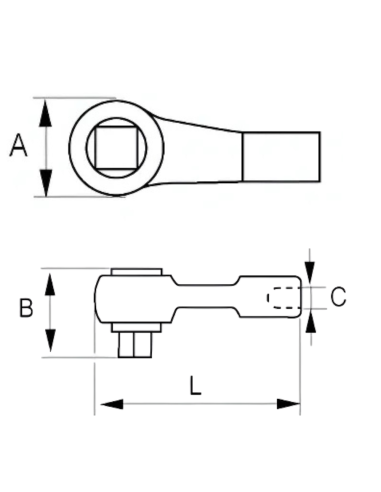Cabeza Crique Reversible 3/4" 135-70-1 Irimo