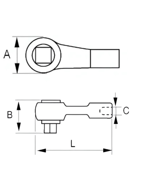 Cabeza Crique Reversible 3/4" 135-70-1 Irimo Cabeza Crique Reversible 3/4" 135-70-1 Irimo