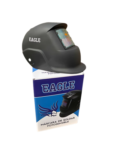 Mascara De Soldar Fotosensible Eagle Negra 201401130043 Steel Pro