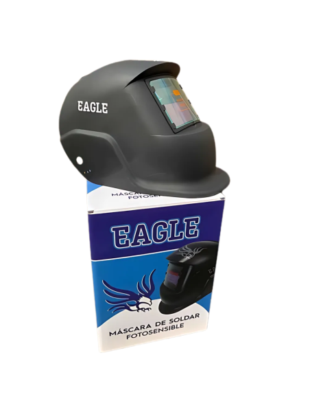 Mascara De Soldar Fotosensible Eagle Negra 201401130043 Steel Pro