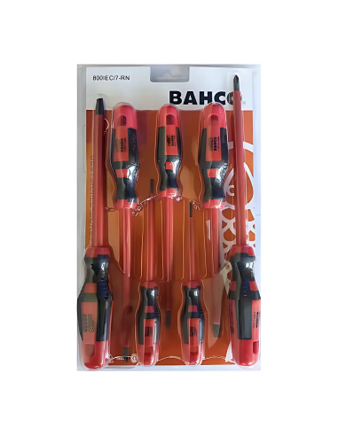 Set Destornilladores Aislados 800iec/7-rn Bahco
