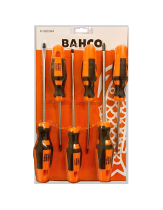 Set De Destornilladores Premium En Blister De 6 Piezas P-3000/6h Bahco