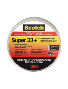 Aisladora 3m 33+ Autoextinguible Negra 19mm X 20