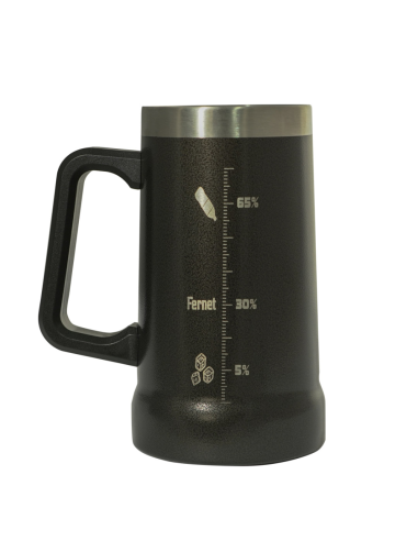 Vaso Fernetero 700ml Negro Vfl700-8n Lusqtoff