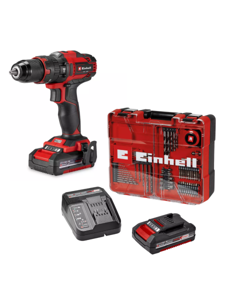 Kit Taladro Y Bateria Te-cd 18/40 Li-i +64 (1x2 0ah) 4514325 Einhell Kit Taladro Y Bateria Te-cd 18/40 Li-i +64 (1x2 0ah) 4514325 Einhell