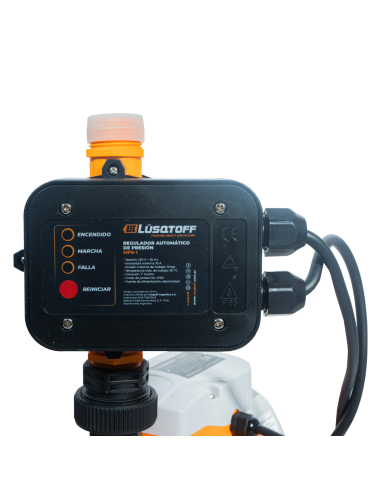 Bomba Periferica Con Regulador 0.5hp Cpm150-c Lusqtoff