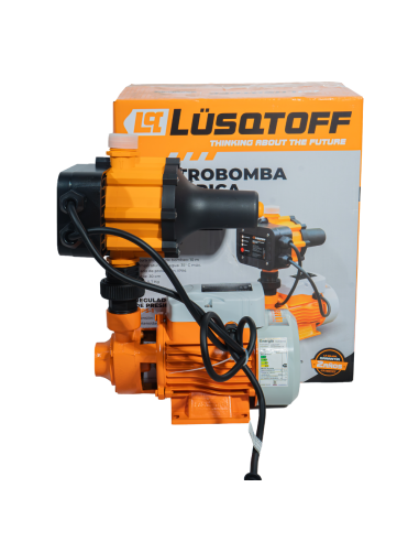Bomba Periferica Con Regulador 0.5hp Cpm150-c Lusqtoff
