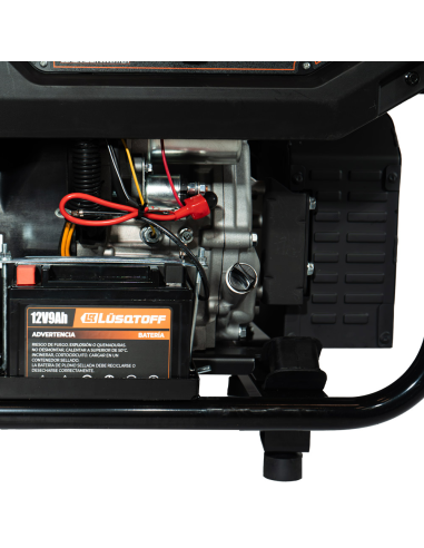 Generador Inverter 8.0kw 4t 420cc Black Lgi8.0-9 Lusqtoff
