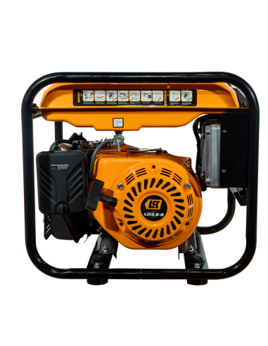 Generador Inverter 3.8kw 4t 223cc Black Lgi3.8-8 Lusqtoff
