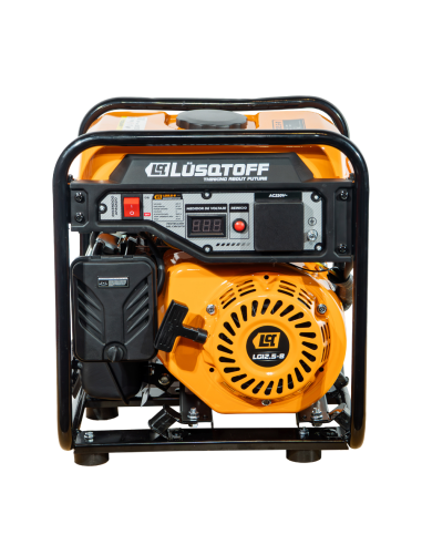 Generador Inverter 2.5kw 4t 208cc Black Lgi2.5-8 Lusqtoff