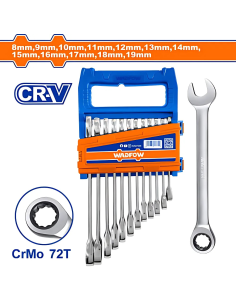 Set Llaves Combinadas 12 Pzs Wsp4212 Wadfow