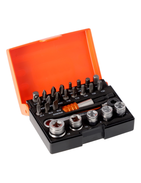 Set Tubos Y Puntas 26 Pzs Sb2058/s26 Bahco
