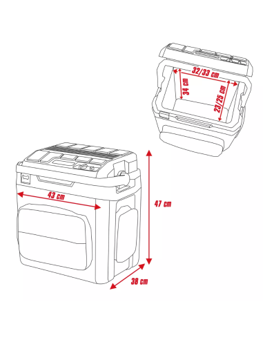 Heladera Portatil 18v Te-col 18/27 Li-solo 2048420 Einhell