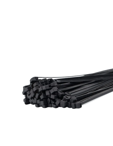 Precinto Plastico Negro 4.8x200 100 Pcs 873119 Federal Tools