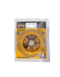Disco Diamantado Turbo Super Fino 115x1 0mm Ft-t11 115 12 Federal Tools
