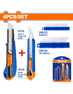 Set Cutter 18mm + 9mm + Repuestos Wsk2204 Wadfow