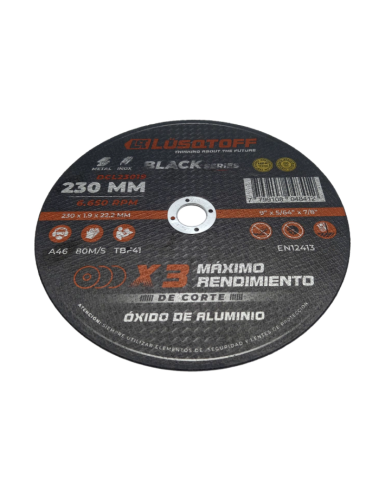 Disco De Corte 230 X 1.9 X 22 Dcl23019 Lusqtoff