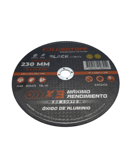 Disco De Corte 230 X 1.9 X 22 Dcl23019 Lusqtoff Disco De Corte 230 X 1.9 X 22 Dcl23019 Lusqtoff