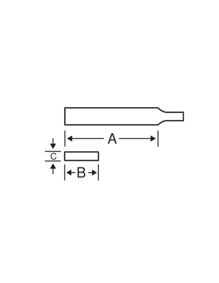 Lima Plana Paralela Con Mango 1-100-06-1-2 Bahco Lima Plana Paralela Con Mango 1-100-06-1-2 Bahco