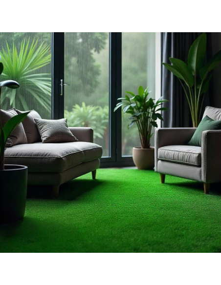 Cesped Sintetico Decorativo 10 Mm X 50 Metros Greenland