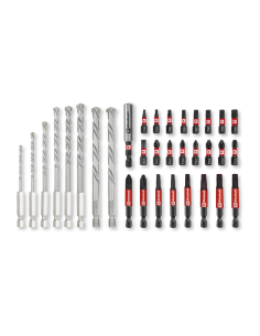 Set De Mechas Para Piedra Y Puntas De Impacto 33 Pzs 49108753 Einhell 2