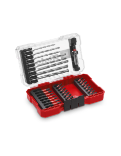 Set De Mechas Para Piedra Y Puntas De Impacto 33 Pzs 49108753 Einhell