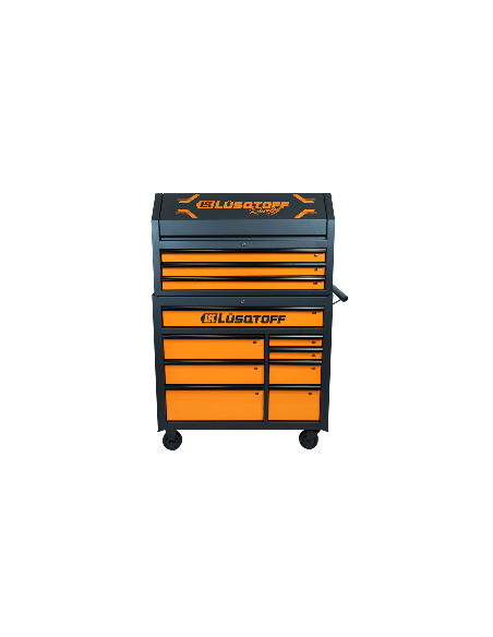 Carro Organizador 2 En 1 12 Cajones 150kg Gml12-9 Lusqtoff