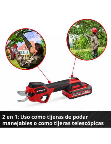 Tijera De Poda En Altura Gp-ls 18/28 Li T Bl-solo 3408330 Einhell