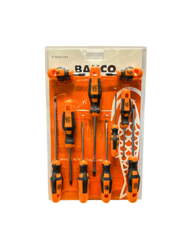 Set De Destornilladores Premium En Blister De 10 Piezas