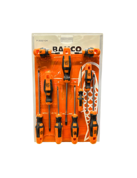 Set De Destornilladores Premium En Blister De 10 Piezas