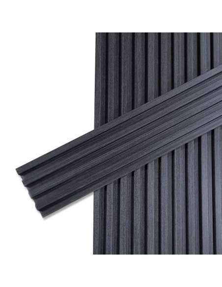 Revestimiento De Pared Wpc 9 Mm P056 X Caja 12 Placas Greenland