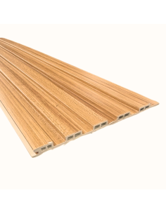 Revestimiento De Pared Wpc 9 Mm P054 X Caja 12 Placas Greenland